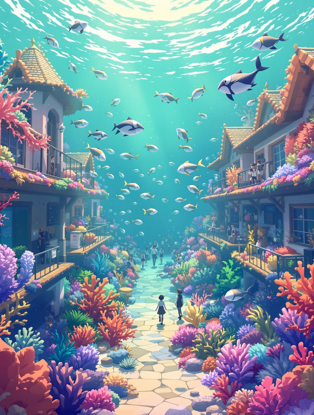 后宫动漫深海学园 - 深海学園 后宫动漫番剧合集 - 深海学园
